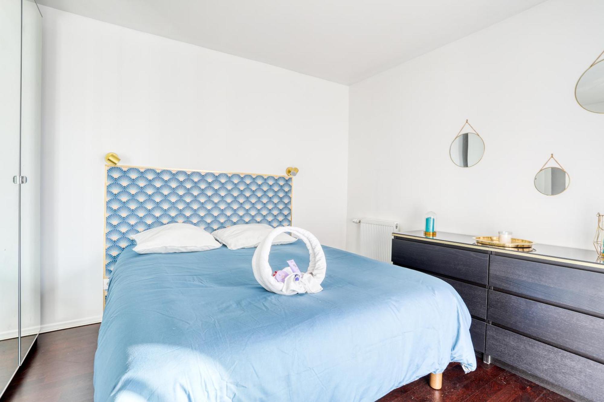 "Le Serenity ", Appartement Spacieux ,Balcon, Parking Prive Gratuit, Netflix, Proche Cdg Et Stade De France Stains Extérieur photo