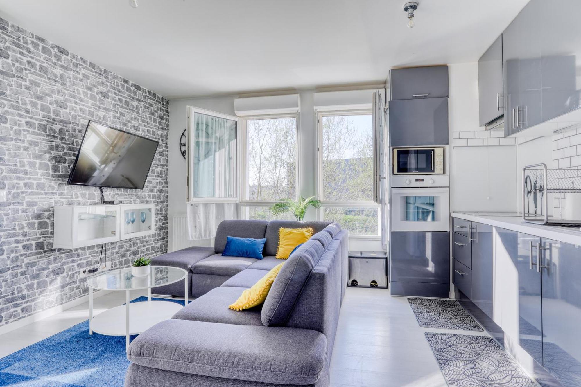 "Le Serenity ", Appartement Spacieux ,Balcon, Parking Prive Gratuit, Netflix, Proche Cdg Et Stade De France Stains Extérieur photo